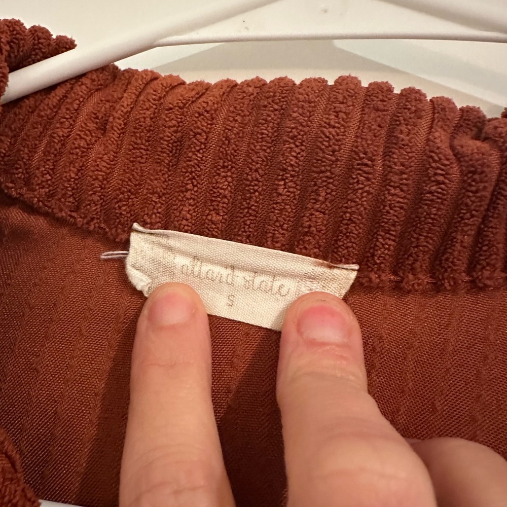 Altar’d State Brown/Rust Button Up Jacket - image 3